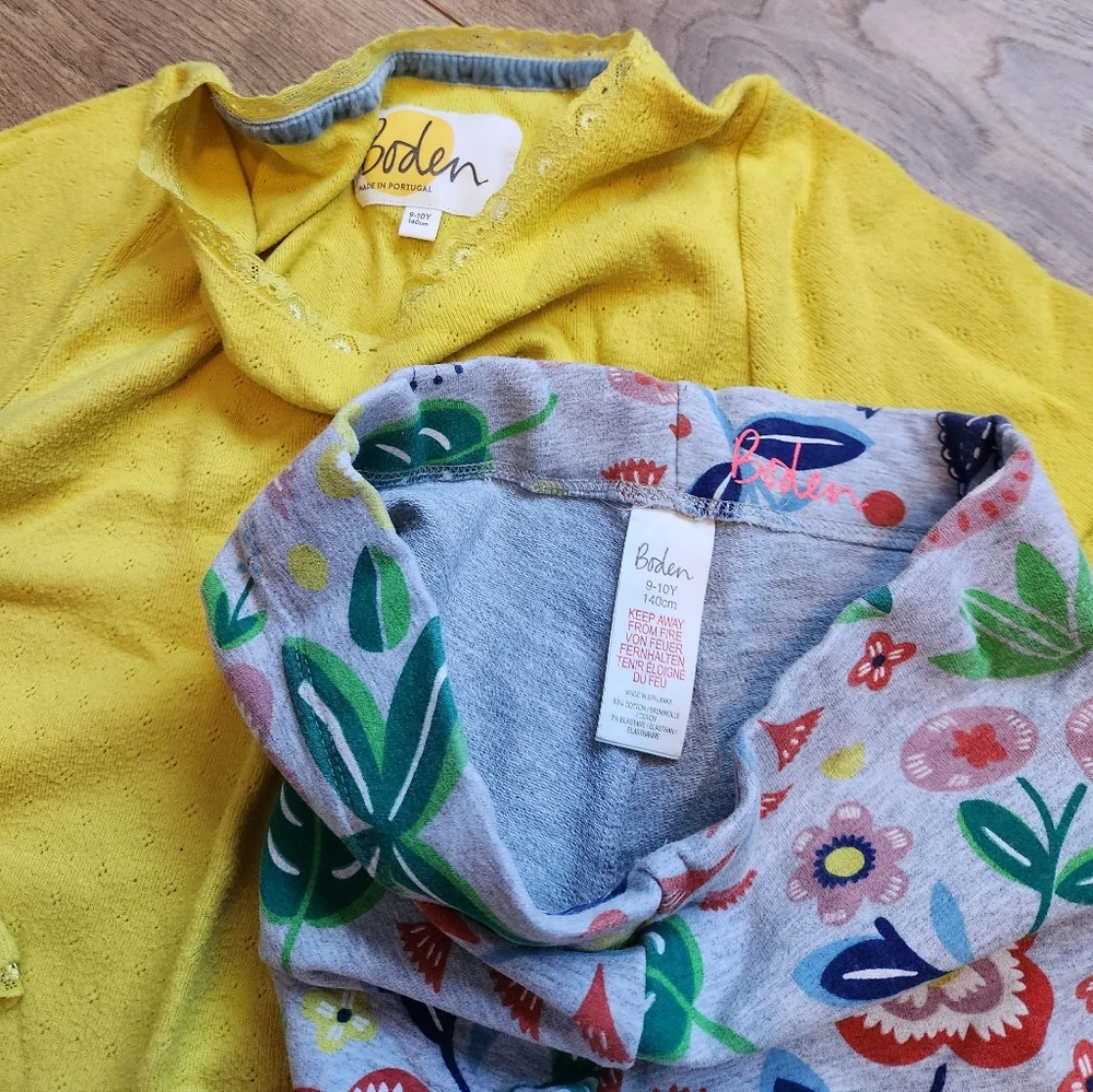 9-10Y Girls Bright Boden Outfit